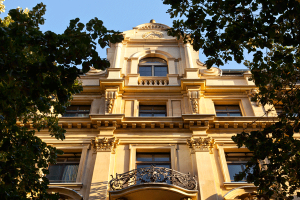 Das Logenhaus in der Kaiserstraße Frankfurt am Main.