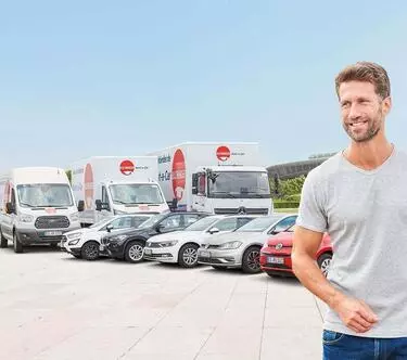 stundenweise anmietung eines transporters frankfurt Buchbinder Autovermietung Frankfurt Airport