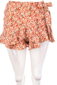 PULL&BEAR - Skort mit Blumen-Print - XS