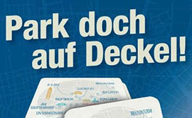 Neues Angebot der PBG: Parken auf Deckel