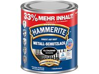 Hammerite Metall-Schutzlack Schwarz glänzend 1 l